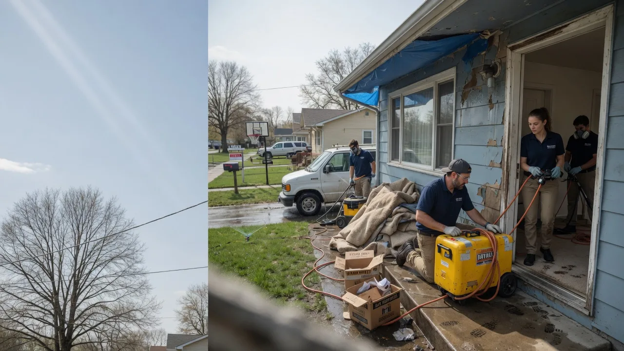Basement Flood Cleanup in Watson, IL near me